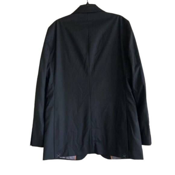 Haggar H26 Premium Stretch Suit Coat Tailored Fit 38R Black Shadow Check NWT - Picture 13 of 13